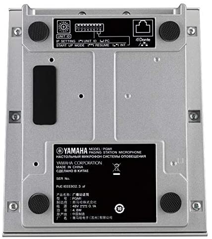 Yamaha pgm1 micrófono de estación de megafonía.